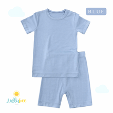 Load image into Gallery viewer, Bamboo Short Sleeve Cute-tee T-shirt & Shorts Set