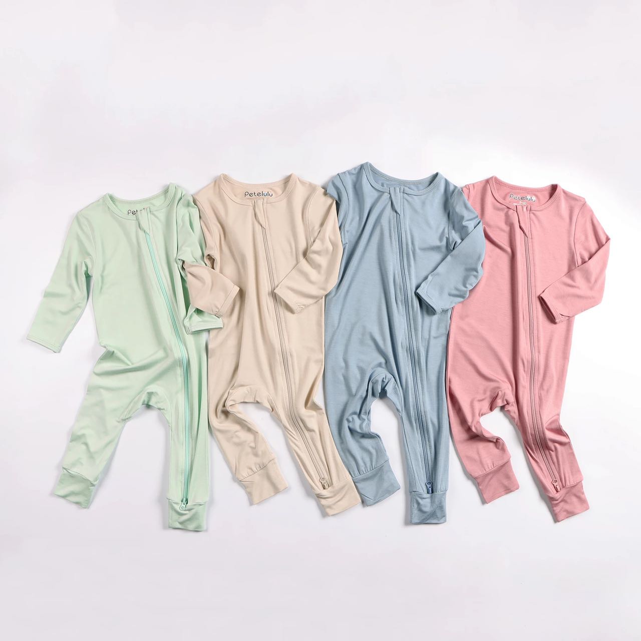Not Too Big Racket Club Bamboo Sleepsuit Zipped 2 Pack