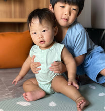 Load image into Gallery viewer, Bamboo Sleeveless Button Romper