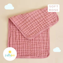 Load image into Gallery viewer, Cotton Muslin Burp Cloth
