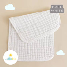Load image into Gallery viewer, Cotton Muslin Burp Cloth
