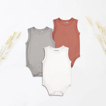 Load image into Gallery viewer, Bamboo Sleeveless Plain Romper
